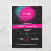 Aangepaste uitnodiging voor Paintball-feestje voor (Voorkant)