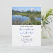 Aangepaste uitnodiging voor weddenschappen (Staand voorkant)