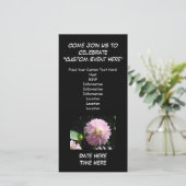 Aangepaste uitnodigingen Kom bij ons om te vieren (Staand voorkant)