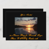 Aangepaste uitnodigingen voor bezoekers van de avo (Voorkant / Achterkant)