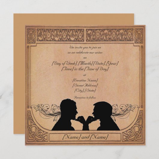 Aangepaste uitnodigingen voor de certificering (Voorkant / Achterkant)