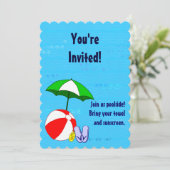 Aangepaste uitnodigingen voor groepsbatchdoorloop (Staand voorkant)