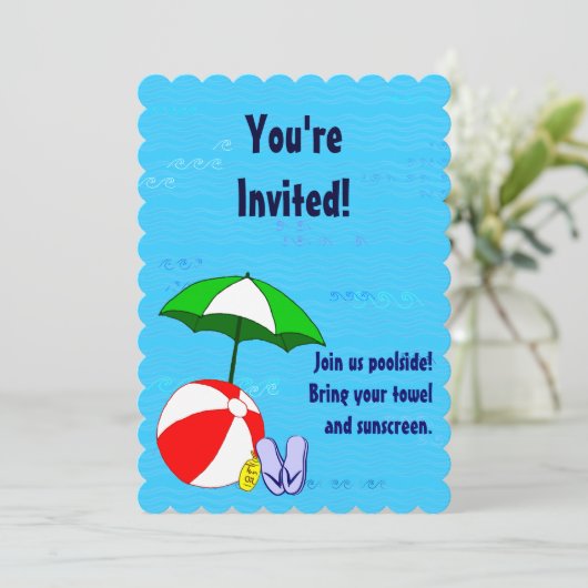 Aangepaste uitnodigingen voor groepsbatchdoorloop (Staand voorkant)