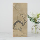 Aangepaste uitnodigingen voor Japanse kunst (Staand voorkant)