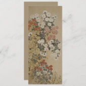 Aangepaste uitnodigingen voor Japanse kunst (Voorkant / Achterkant)