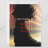 Aangepaste uitnodigingen voor Show slepen (Achterkant)