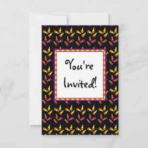 Aangepaste uitnodigingen voor Snoep op basis van h