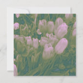 Aangepaste uitnodigingen voor tulptrekjes (Achterkant)