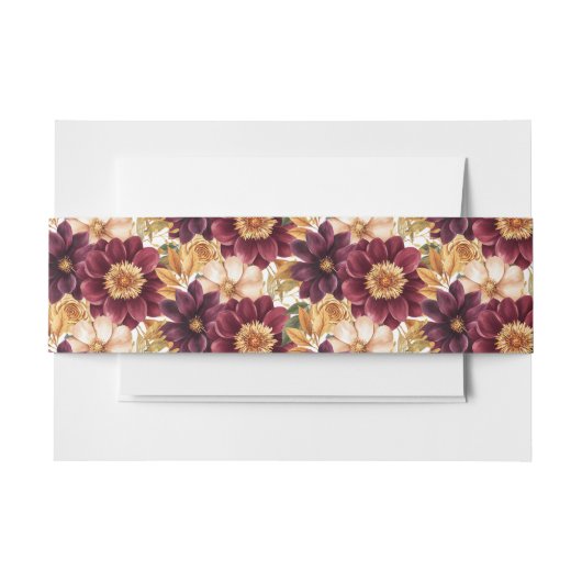 Aangepaste uitnodigingsband uitnodigingen wikkel (Voorkant Voorbeeld)