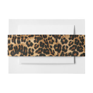 Aangepaste uitnodigingsband uitnodigingen wikkel