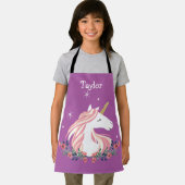 Aangepaste Unicorn Kinder Apron Schort (Insitu)