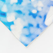 Aangepaste Unicorn Ombre Glitter Fleece Throw (Hoek)