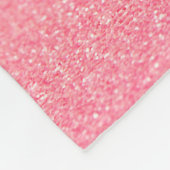 Aangepaste Unicorn Ombre Glitter Fleece Throw (Hoek)