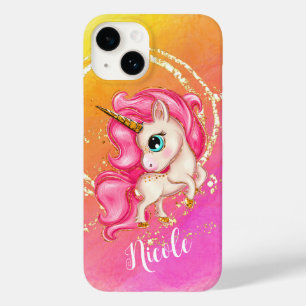 Aangepaste Unicorn-telefoontas Case-Mate iPhone 14 Hoesje