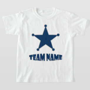 Aangepaste unieke gepersonaliseerde Kinder ster T-shirt