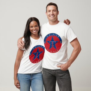 Aangepaste unieke gepersonaliseerde teamnaam t-shirt