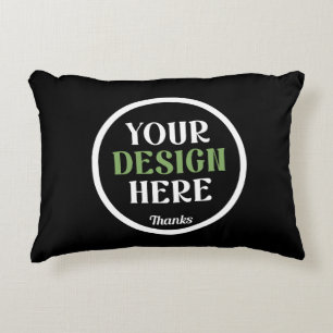 Aangepaste, unieke, slanke & minimalistische Hersh Accent Kussen