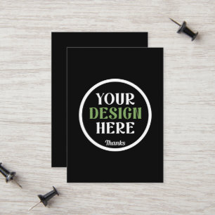 Aangepaste, unieke, slanke & minimalistische Hersh Contactkaartje