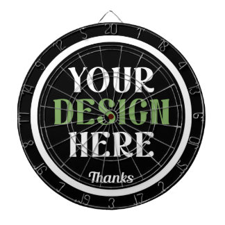 Aangepaste, unieke, slanke & minimalistische Hersh Dartbord