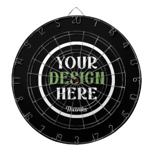Aangepaste, unieke, slanke & minimalistische Hersh Dartbord