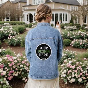 Aangepaste, unieke, slanke & minimalistische Hersh Denim Jacket