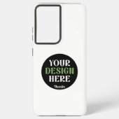 Aangepaste, unieke, slanke & minimalistische Hersh Samsung Galaxy Hoesje (Achterkant)