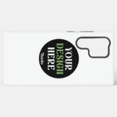 Aangepaste, unieke, slanke & minimalistische Hersh Samsung Galaxy Hoesje (Achterkant horizontaal)