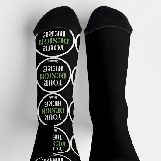 Aangepaste, unieke, slanke & minimalistische Hersh Sokken (Top)