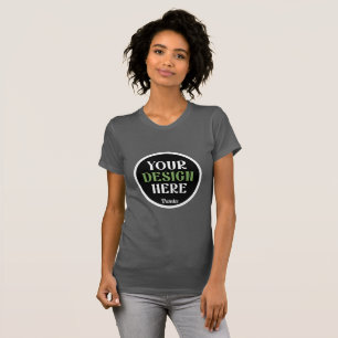 Aangepaste, unieke, slanke & minimalistische Hersh T-shirt