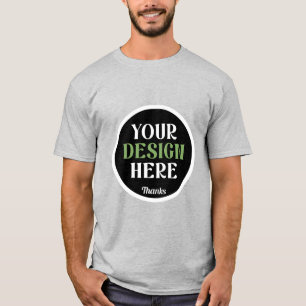 Aangepaste, unieke, slanke & minimalistische Hersh T-shirt