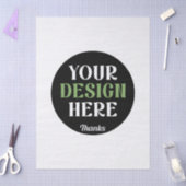 Aangepaste, unieke, slanke & minimalistische Hersh Tissuepapier (Craft)