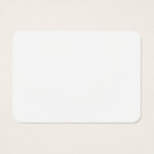 Aangepaste, unieke, slanke & minimalistische Hersh Visitekaartje (Achterkant)