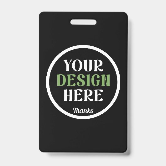 aangepaste, unieke, strakke & minimalistische hers badge (Voorzijde)