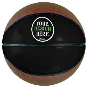 aangepaste, unieke, strakke & minimalistische hers basketbal