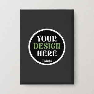 aangepaste, unieke, strakke & minimalistische hers button