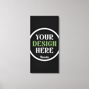 aangepaste, unieke, strakke & minimalistische hers canvas afdruk