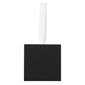 aangepaste, unieke, strakke & minimalistische hers kubus ornament (Voorkant)