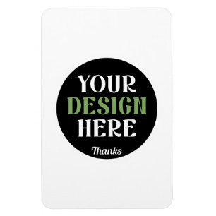 aangepaste, unieke, strakke & minimalistische hers magneet