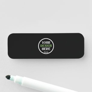 aangepaste, unieke, strakke & minimalistische hers naamplaatje
