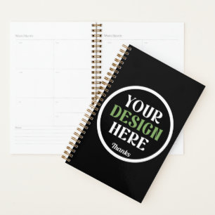 aangepaste, unieke, strakke & minimalistische hers planner