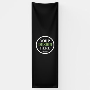 aangepaste, unieke, strakke & minimalistische hers spandoek