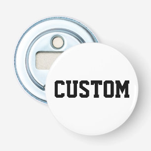 Aangepaste universiteitsbrief voor vader cadeau vo button flesopener