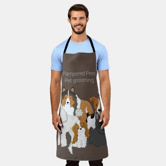 Aangepaste upgrade schort (Gedragen)