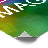 Aangepaste Upload Eigen Foto Hoge Kwaliteit HQ Poster (Hoek)