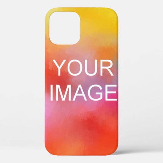 Aangepaste upload Logo Photo Afbeelding Afbeelding Case-Mate iPhone Case (Achterkant)