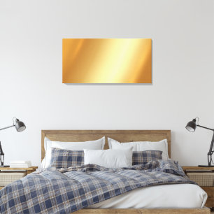 Aangepaste Upload van Je Eigen Foto op Gouden Acht Canvas Afdruk