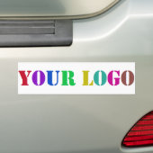 Aangepaste uw bedrijf Logo Business Bumpersticker (Op auto)