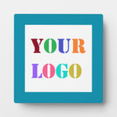 Aangepaste uw bedrijf Logo Business Plaque Fotoplaat (Voorkant)