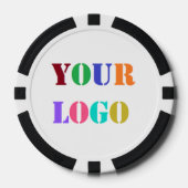 Aangepaste uw bedrijf Logo Business Poker Chips (Voorkant)