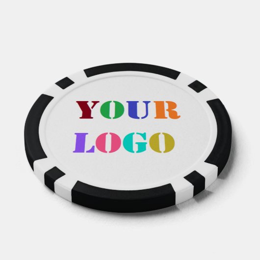 Aangepaste uw bedrijf Logo Business Poker Chips (Enkel)